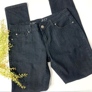 Dark Wash Skinny Jeans by The Limited